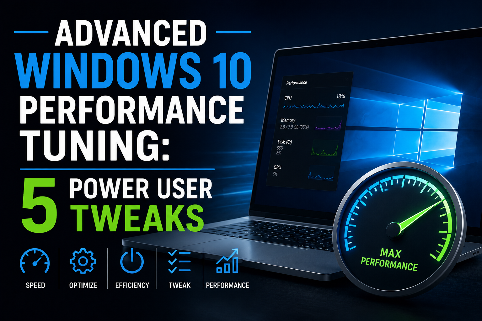 Advanced Windows 10 Performance Tuning: 5 Power User Tweaks - related article
