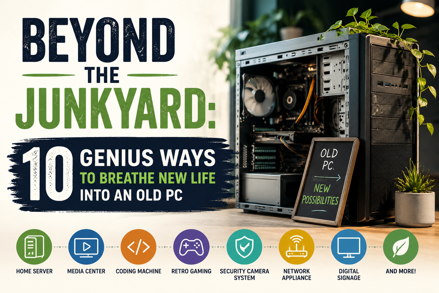 Beyond the Junkyard: 10 Genius Ways to Breathe New Life into an Old PC - Click Master Academy how-to guide