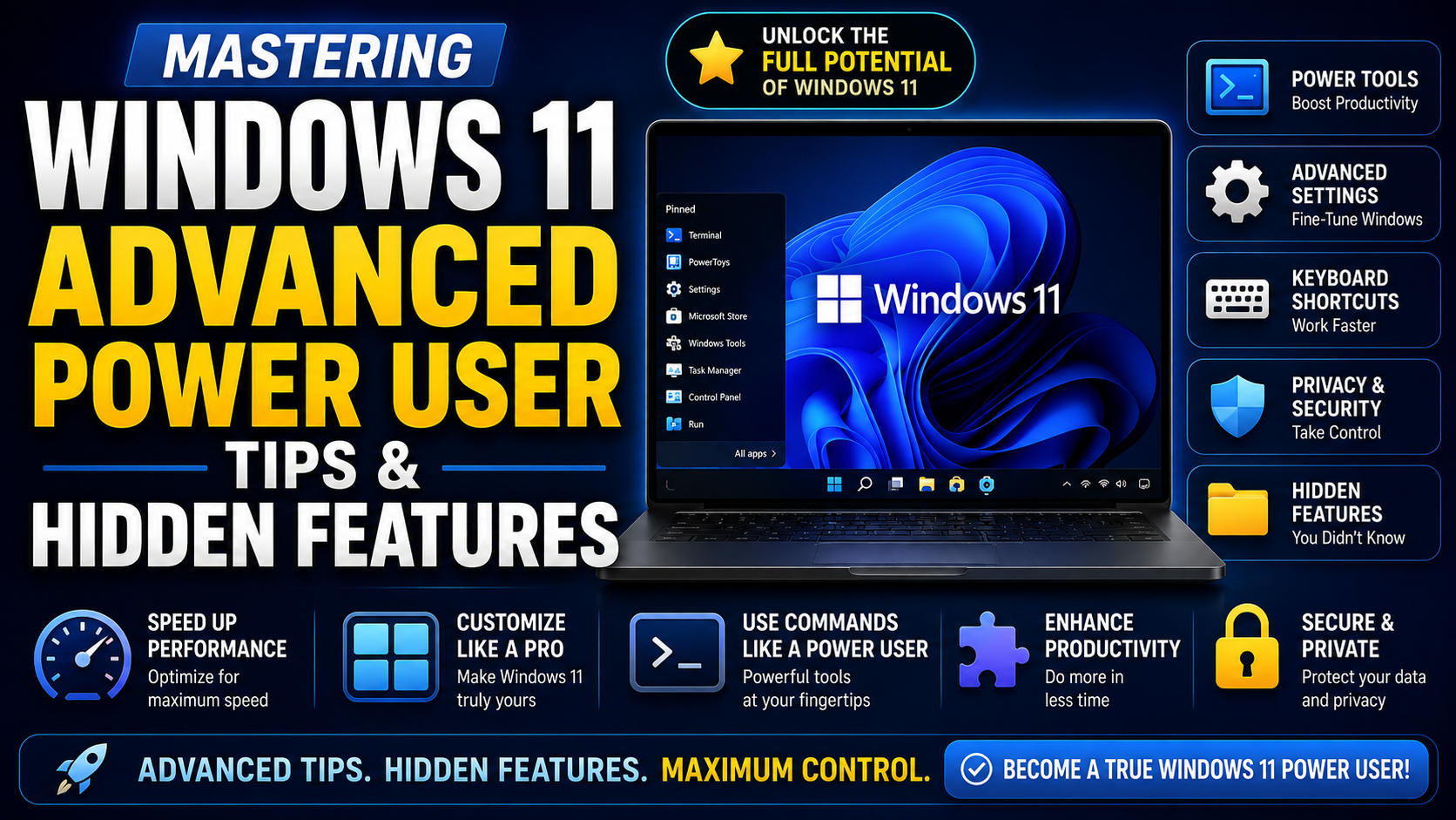 Mastering Windows 11: Advanced Power User Tips & Hidden Features - related article