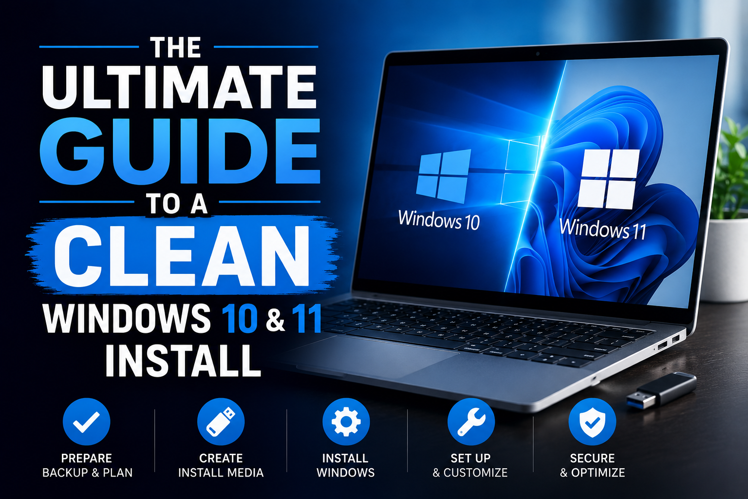 The Ultimate Guide to a Clean Windows 10 & 11 Install - Click Master Academy how-to guide